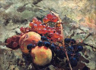 Still life with grapes