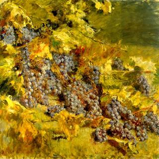 Still life with grapes