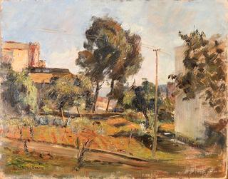 Vegetable Garden and Houses