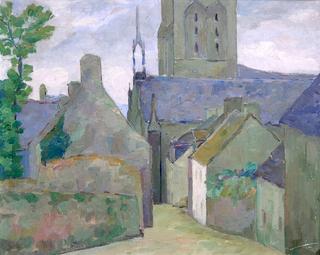 View of Locronan