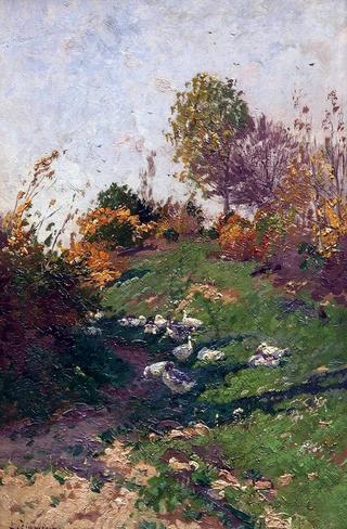 Landscape with Ducks