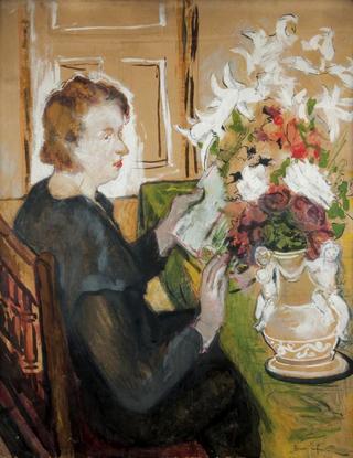 Painter's Sister at Table