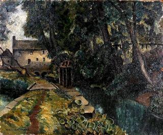 A Mill Lade in the Cotswolds
