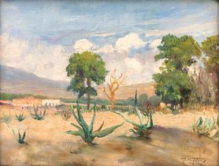 Landscape with Hacienda