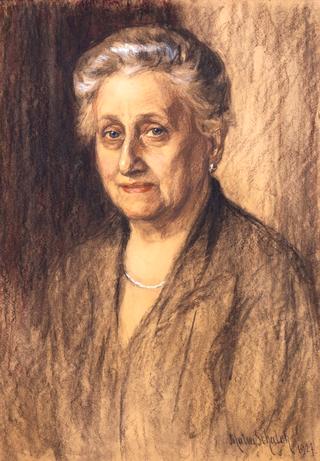 Portrait of an Older Distinguished Woman