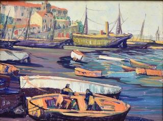 Harbor Scene