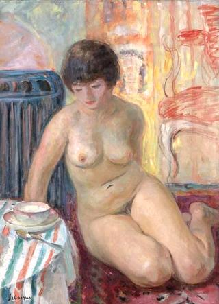 Nude with a Cup of Tea