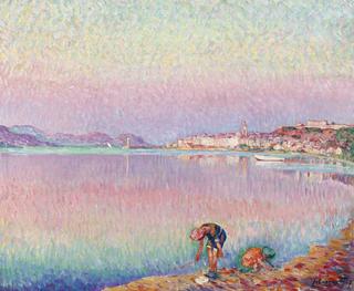 Saint-Tropez, Two Children by the Water