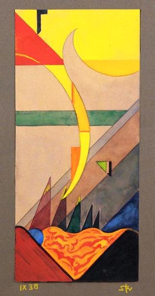Abstract Composition IX 38