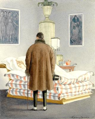 A Boudoir in the Style of the Wiener Werkstätte