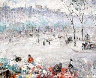 A Parisian Flower Market