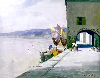 European Coastal Scene