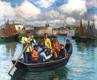 Fishermen in Brittany