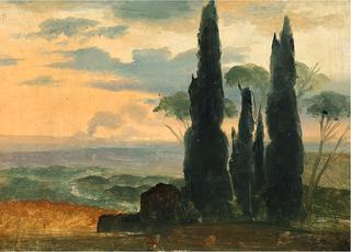 View of the Roman Campagna