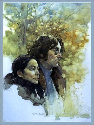 John Lennon and Yoko Ono