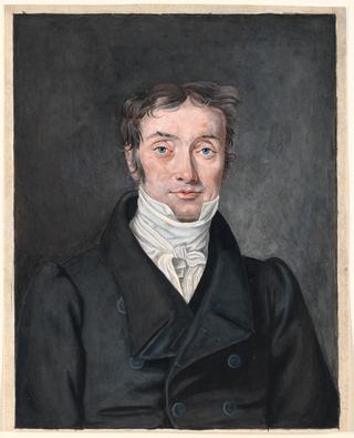 Portrait of School Teacher Hans Jensen Visby (1777-1870)