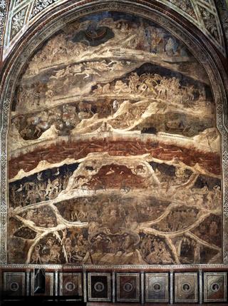 Hell (detail) of Capella Stozzi