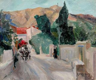 Landscape with Cart