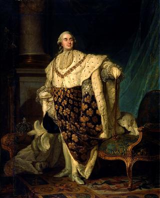 路易十六身着加冕礼长袍