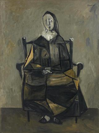 Large Seated Woman