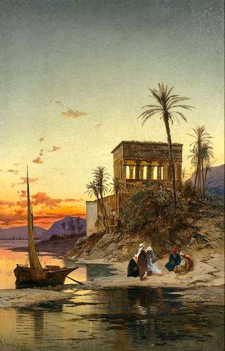 Kiosk of Trajan, Edge of the Nile