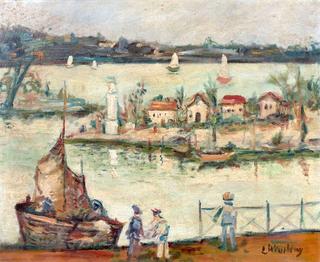 Small Fishing Port, Evening