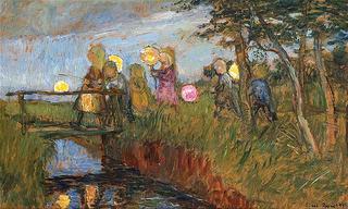Children with Lanterns
