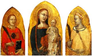 Virgin and Child with Saints Etienne and Dorothy