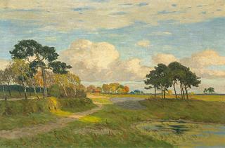 Summer landscape at Mecklenburg