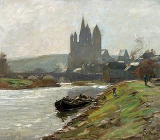 View of Limburg an der Lahn with the Cathedral