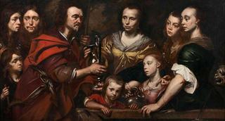 Presumed Portrait of a Goldsmith's Family