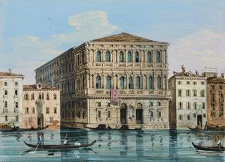 View of the Ca' Rezzonico, Venice