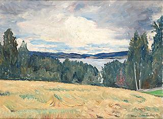 Landscape by the lake