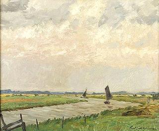 On the Hamme by Worpswede