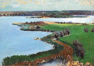 Lake Feldberg in Mecklenburg