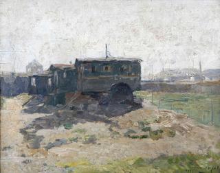 Trailers at Factory