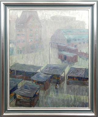 Altona Fish Market in Morning Mist