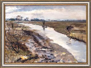 January Evening on the Hamme