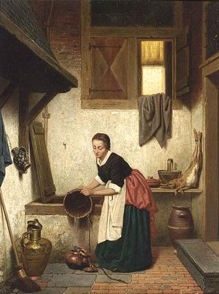 Interior Kitchen Scene