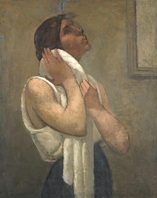 Woman at her Toillette