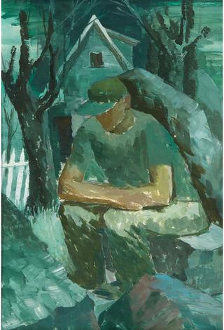 Man resting