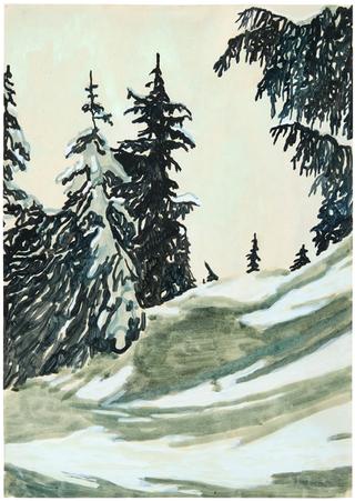 Untitled (Snow Slope)