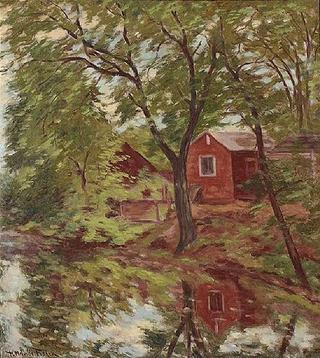Red House by River