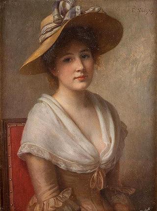 Portrait of a young woman
