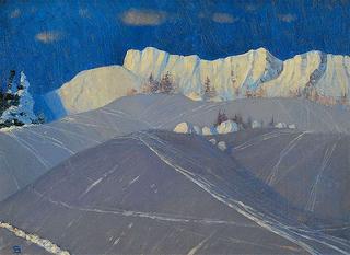 Winter in the Alps
