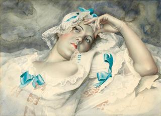 Portrait of Irene Klestova, the artist's wife