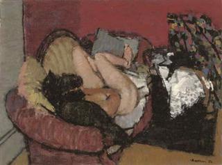 Nude on a sofa
