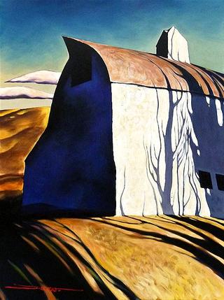 White Barn Shadows