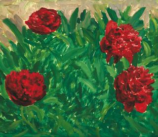 Red Peonies