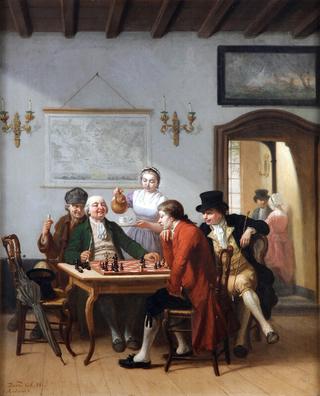 Chess game, Antwerp